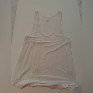 J. Crew white Scoop Neck Tank